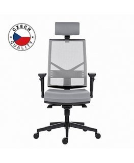 Powerton office chair Powerton Marie ergonomic office chair, gray