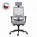 Powerton office chair Powerton Marie ergonomic office chair, gray
