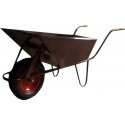 AW-Tools AWTOOLS CONSTRUCTION Wheelbarrow 85L / 1.5mm BROWN + WHEEL Cover AW-Tools AWTOOLS CONSTRUCTION Wheelbarrow 85L / 1.5mm BROWN + WHEEL Cover