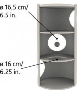Trixie Scratcher - tower Samuel, 37x70cm, beige