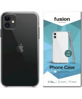 Fusion Ultra Clear Series 2 mm Silicone Case For LG K51S Transpa