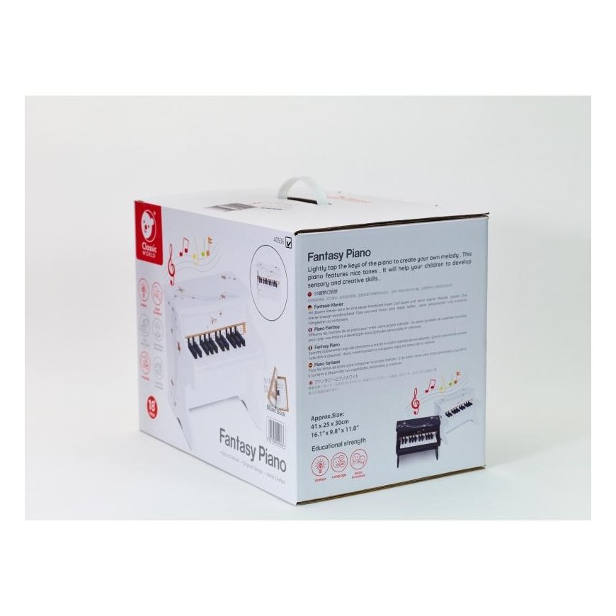 Piano "Classic World" - white – 3