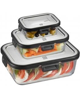 Set of 3 containers gefu milo g-12799
