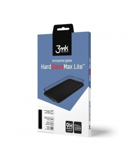 3MK HardGlass Max Lite ekrano apsauga, Apple, iPhone 7/8, grūdintas stiklas, skaidrus/Baltas