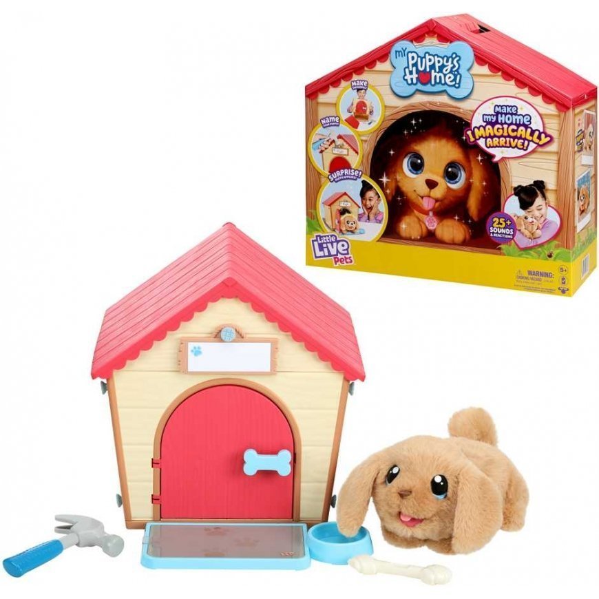 LITTLE LIVE PETS Interactive set "Puppy House" – 3