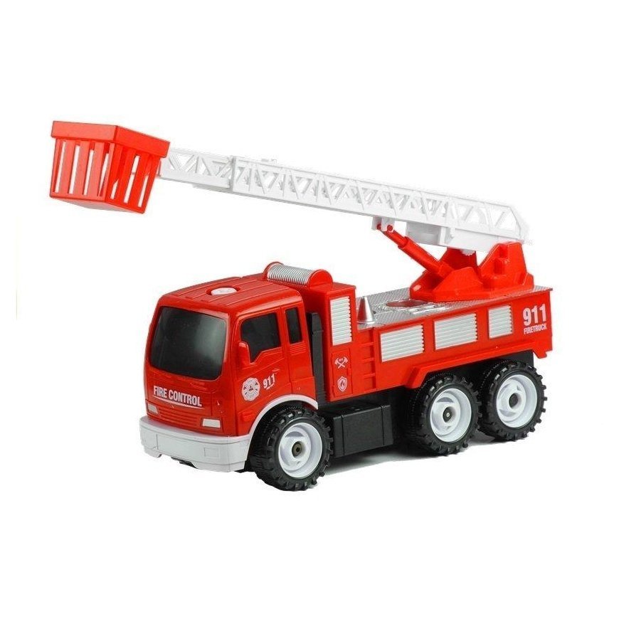 Lean Cars Disassemble Fire Rescue Truck Little Mechanic Wrench Driver – 2