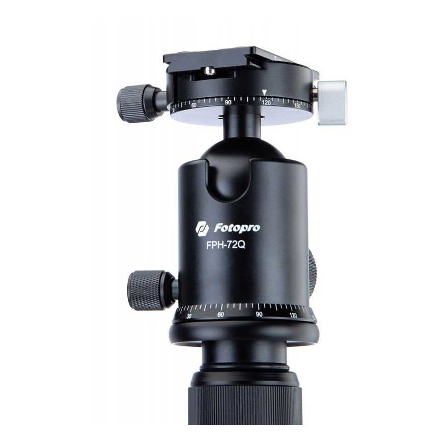 Tripod Fotopro X-75C with ball head FPH-72Q (Black) – 2
