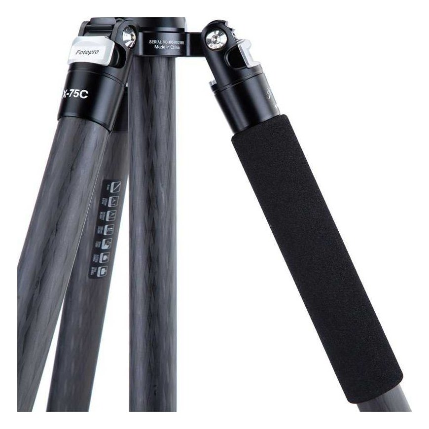 Trikojis Fotopro X-75C su rutuline galva FPH-72Q (Juodas) – 3