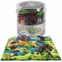 WOOPIE Rinkinys Figurki Dinozaury 34 vnt. WOOPIE Rinkinys Figurki Dinozaury 34 vnt.