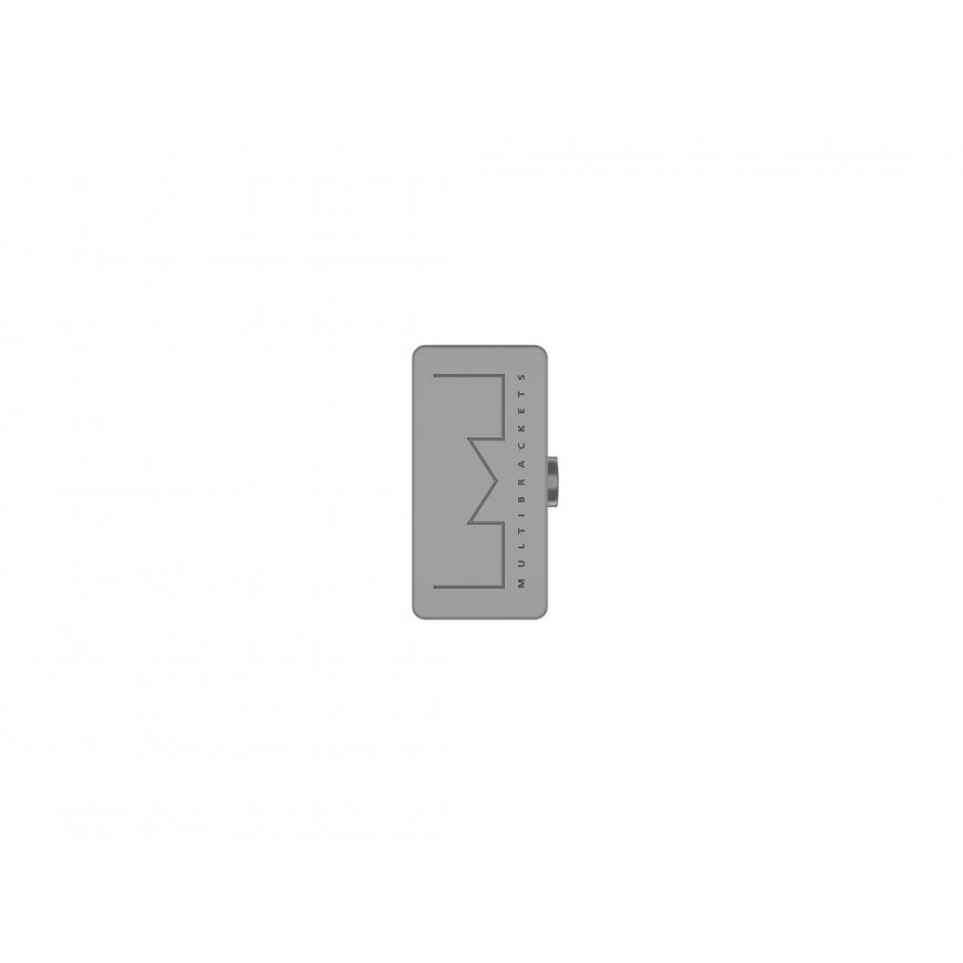 Multibrackets 1004 televizora stiprinājums 2,16 m (85") Melns – 5