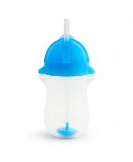 MUNCHKIN drinker with straw and weight, blue, 12 months+, 296ml, 01246101