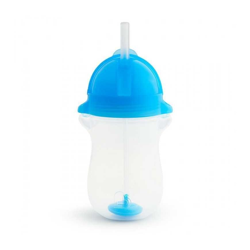 MUNCHKIN drinker with straw and weight, blue, 12 months+, 296ml, 01246101