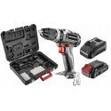 Screwdriver - drill cordless brushless energy+ 18v, li-ion, battery 2ah, charger, case, 58g019-set1 graphite