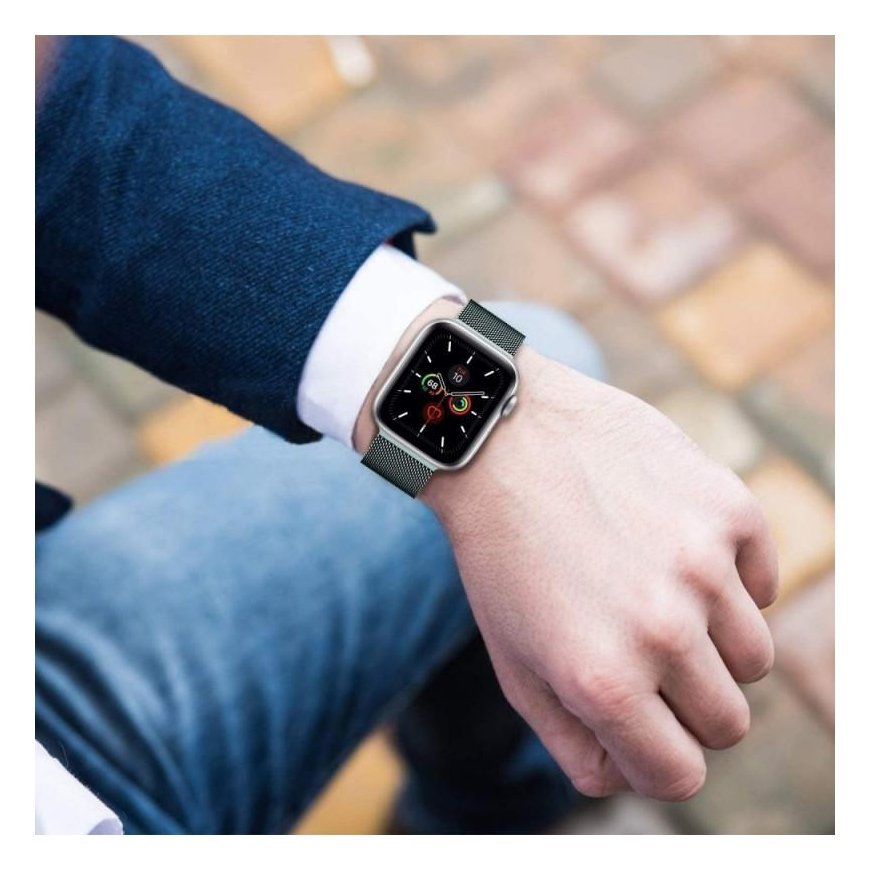 Išmaniojo laikrodžio Apple 1/2/3 dirželis, Juodos spalvos, 38mm – 3
