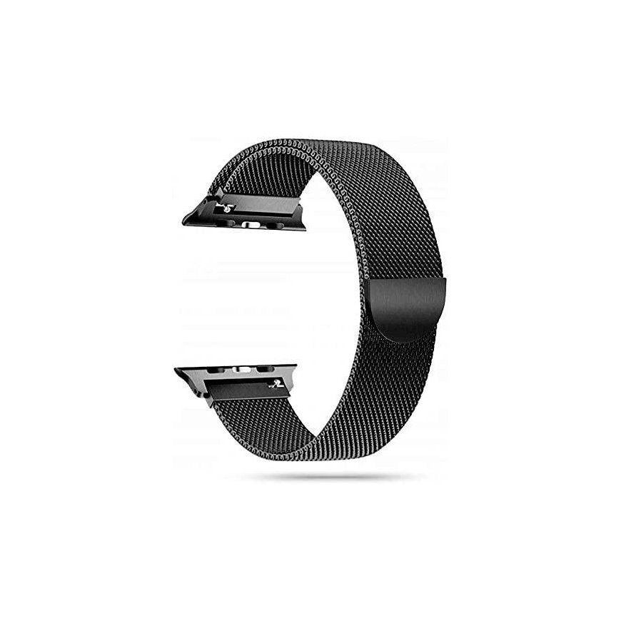 Apple 1/2/3 smart watch strap, Black, 38mm – 5