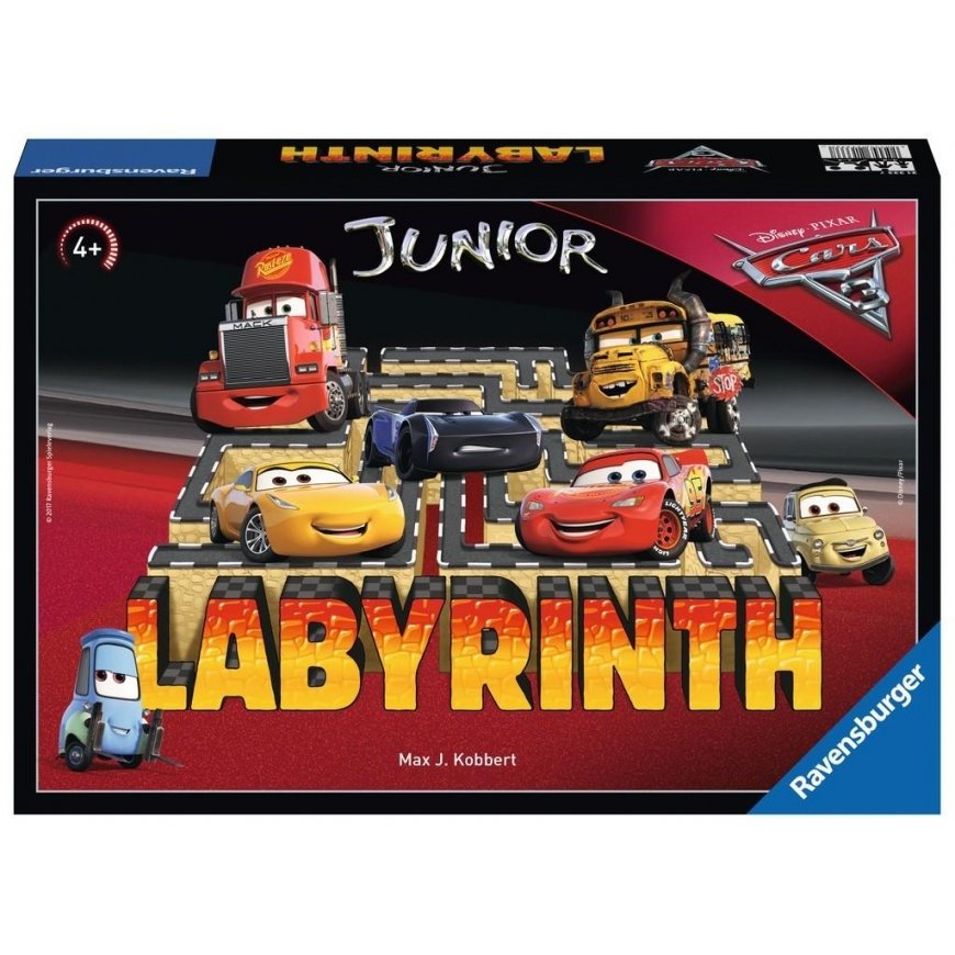 Ravensburger Gra planszowa Labirynt Junior Car