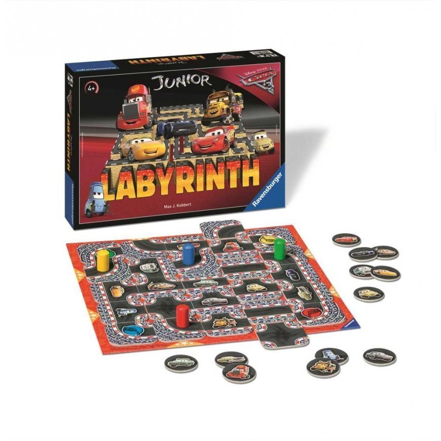 Ravensburger Gra planszowa Labirynt Junior Auta 3 – 2