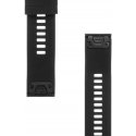Išmaniojo laikrodžio Garmin Fenix 5/6 greitai atsegamas, silikoninis dirželis, Juodos spalvos