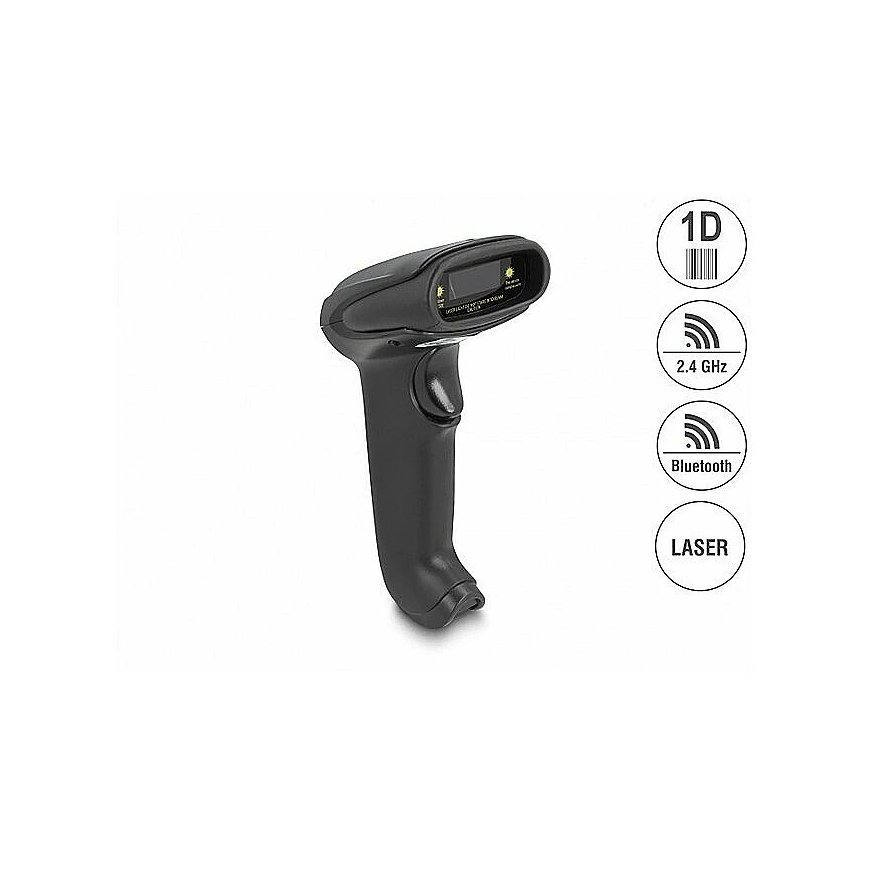 Wireless 1D, 2D barcode scanner, 2.4GHz – 2