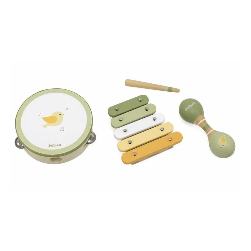 Viga Toys VIGA PolarB Set Instrumentów Muzycznych Green – 2