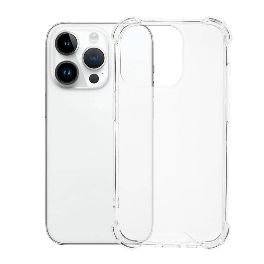 Fusion anti shock 1.5mm silicone case for Apple iPhone 15 Pro tr