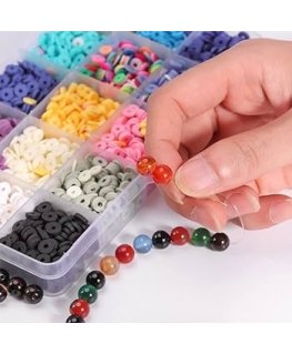 Set of beads for making jewelry