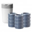 TOMMEE TIPPEE TWIST AND CLICK ADVANCED SAUSKELNIŲ KONTEINERIO IR 12 VNT. KASEČIŲ RINKINYS, Baltas TOMMEE TIPPEE TWIST AND CLICK ADVANCED SAUSKELNIŲ KONTEINERIO IR 12 VNT. KASEČIŲ RINKINYS, Baltas