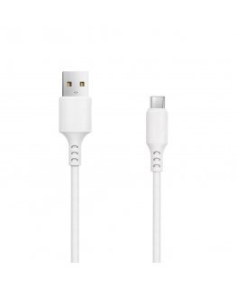 Setty cable USB - microUSB 1,0 m 2A white NEW