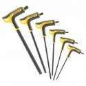 Stanley FMHT0-69049 hex-avain Kuusiokoloavainsarja T-kahvalla Metrinen 6 kpl