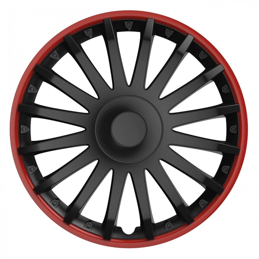 Kołpak Versaco 10294 Kołpak Crystal 15 cali Black&Red (black with czerwona obwódka) – 2