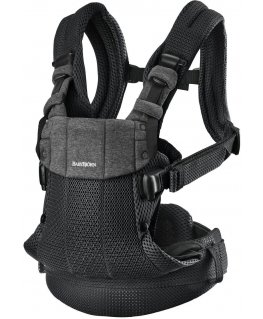 BabyBjorn Harmony Mesh 3D - ergonomic carrier for newborns and babies | Black