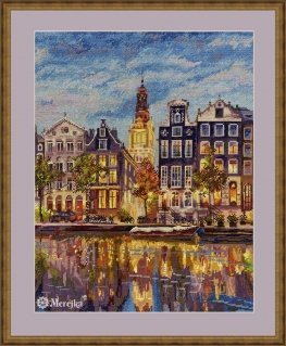 Merejka Counted Cross Stitch Kit "Amsterdam" 30x39.5 SK232
