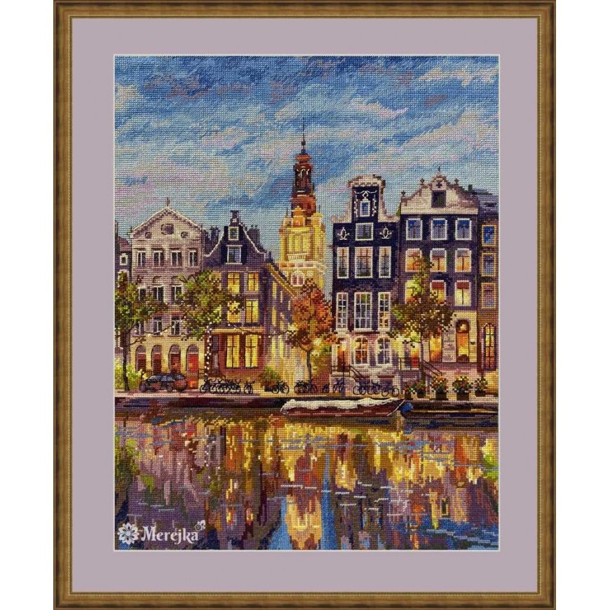 Merejka Counted Cross Stitch Kit "Amsterdam" 30x39.5 SK232