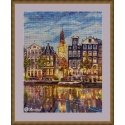 Merejka Counted Cross Stitch Kit "Amsterdam" 30x39.5 SK232 Merejka Counted Cross Stitch Kit "Amsterdam" 30x39.5 SK232