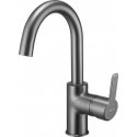 Deante Deante Arnika Titanium basin mixer Built-in basin mixer with U-turn spout Deante Deante Arnika Titanium basin mixer Built-in basin mixer with U-turn spout