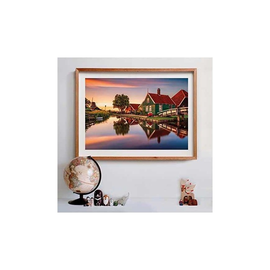 Dėlionė Clementoni CLE puzzle 1500 HQC Zaanse Schans 31696 – 5