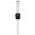 Karl Lagerfeld Dirželis KLAWLSLCNH Apple Watch 42|44|45|49mm balta|baltas dirželis 3D Guminė Choupette Head Karl Lagerfeld Dirželis KLAWLSLCNH Apple Watch 42|44|45|49mm balta|baltas dirželis 3D Guminė Choupette Head
