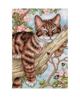 Groves Of Thame Sleeping Kitten D65090
