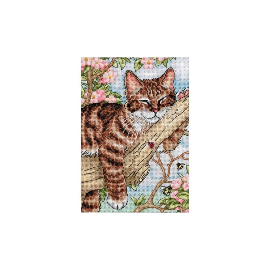 Groves Of Thame Sleeping Kitten D65090