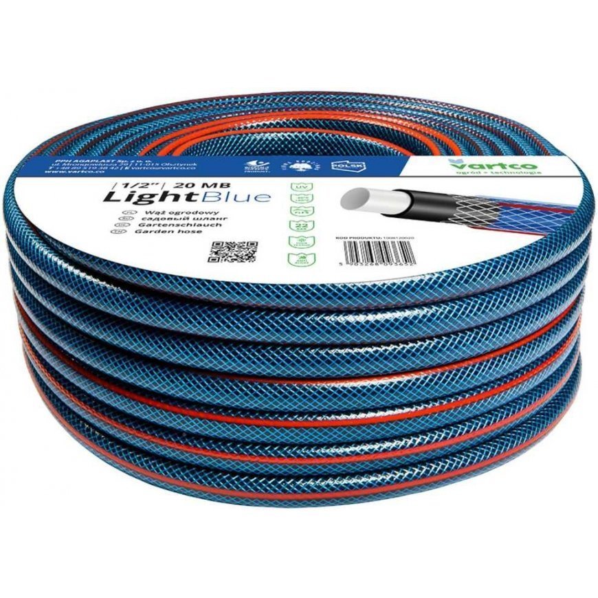 Agaplast Sodo žarna Vartco Light Mėlyna 1/2" 20m