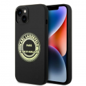 Karl Lagerfeld Karl Lagerfeld KLHCP14MSRSGRCK iPhone 14 Plus 6.7" Hard Case Black / Black Silicone RSG