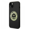 Karl Lagerfeld Karlas Lagerfeldas KLHCP14MSRSGRCK iPhone 14 Plus 6,7 colio kietas dėklas juodas / juodas silikoninis RSG