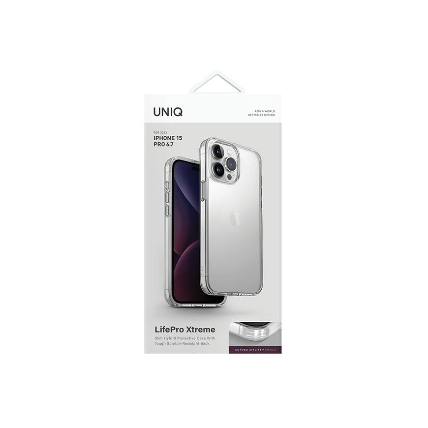 Dėklas Uniq LifePro Xtreme case iPhone 15 Pro Max 6.7" transparent/crystal clear – 2