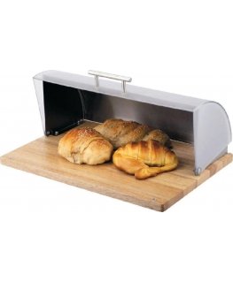 Dajar Bamboo Plastic Ambition Bread Box (68901)