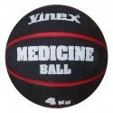 Medicine ball SMJ, 4kg, black-red Medicine ball SMJ, 4kg, black-red