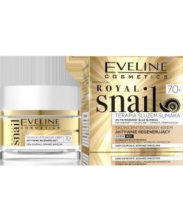 Eveline Cosmetics Eveline Royal Snail 70+ Concentrated Cream aktywnie regenerujący na dzień i noc 50ml