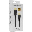 White Shark Baltas Shark BOA cable HDMI-HDMI 2.1 M/M 2m 8K@60Hz White Shark Baltas Shark BOA cable HDMI-HDMI 2.1 M/M 2m 8K@60Hz