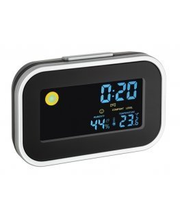 TFA-Dostmann 60.2015 alarm clock Black, Silver