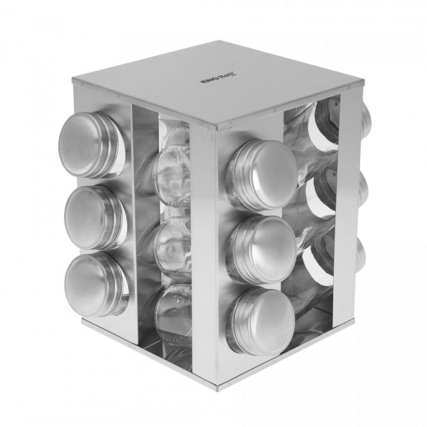 King Hoff SPICES RACK 12 PCS. KINGHOFF KH-4008 – 5