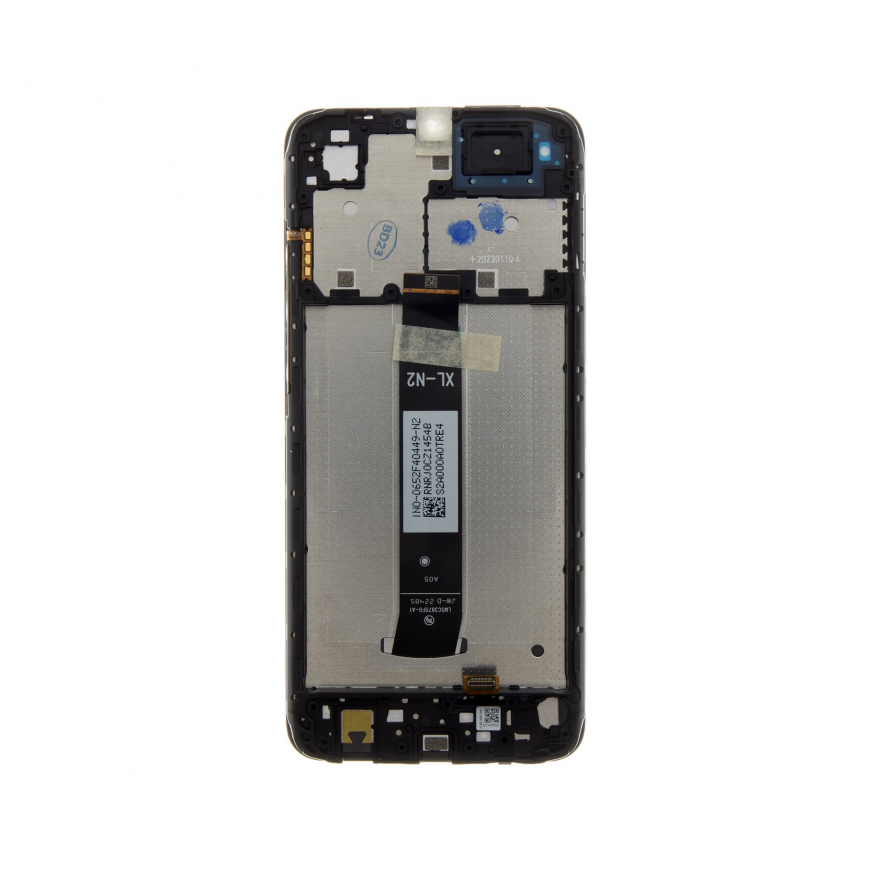 Dėklas LCD ekranas Ekranas + Touch Unit + priekinis dangtelis, skirtas Xiaomi Redmi A2|A2+ Juodas (Service Pack) – 3